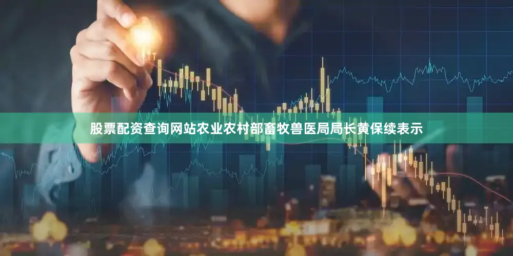 股票配资查询网站　　农业农村部畜牧兽医局局长黄保续表示