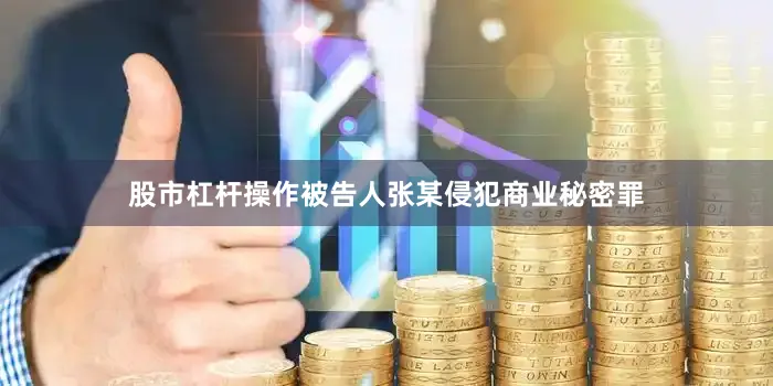 股市杠杆操作　　被告人张某侵犯商业秘密罪